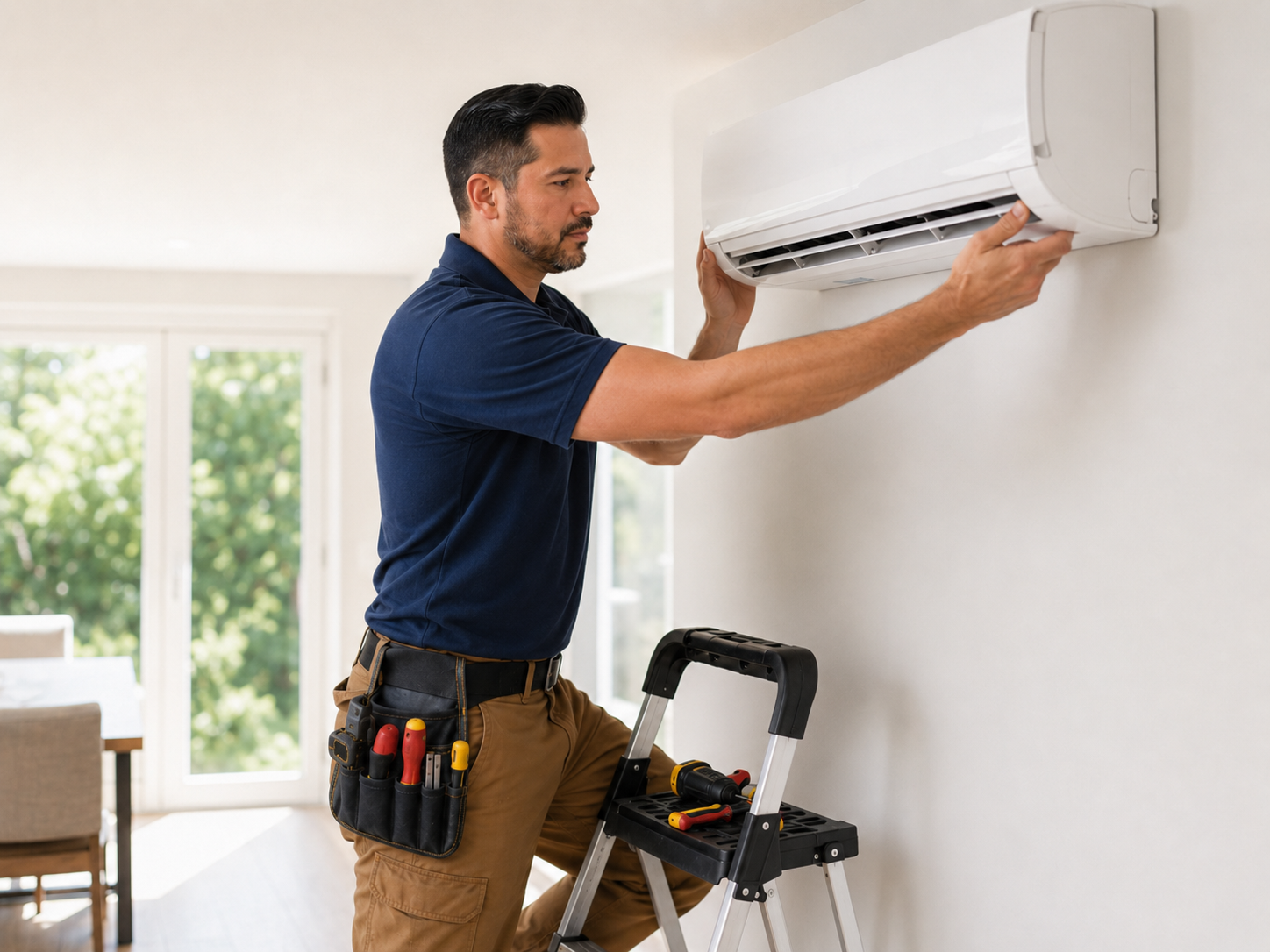 HVAC and mini-split work by Suarez Remodeling