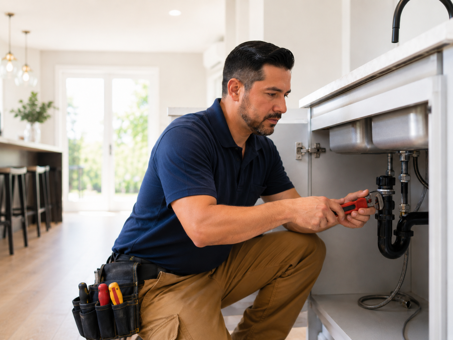 Plumbing work by Suarez Remodeling